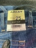 Ariat Blue Jeans Size 25 waist - photo 9