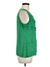 Coldwater Creek 100% Polyester Green Sleeveless Blouse Size M - photo 4