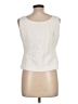 Kasper 100% Polyester Ivory Sleeveless Blouse Size 10 (petite) - photo 2