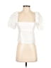 4SI3NNA White Short Sleeve Top Size XS - photo 1
