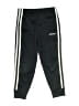 Adidas 100% Polyester Black Track Pants Size 4 - photo 1