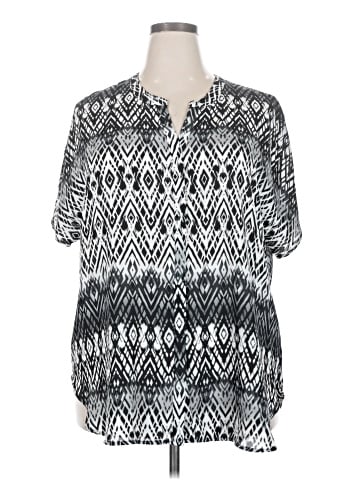Faded Glory Short Sleeve Blouse (view 1)