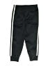 Adidas 100% Polyester Black Track Pants Size 4 - photo 2