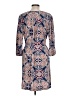 Luxology Paisley Blue Casual Dress Size 12 - photo 2