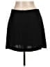 Zara Solid Black Casual Skirt Size L - photo 2