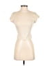 Shein Ivory Short Sleeve Turtleneck Size 4 - photo 1
