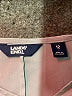 Lands' End 100% Polyester Gray Long Sleeve Blouse Size 12 - photo 7