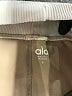 Alo Solid Tan Athletic Shorts Size S - photo 3