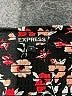 Express 100% Rayon Floral Red Casual Dress Size S - photo 7