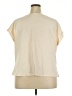Shein Curve 100% Polyester Ivory Short Sleeve Blouse Size 20 Plus (4) - photo 2
