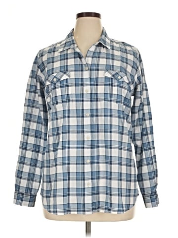Eddie Bauer Long Sleeve Button-Down Shirt (view 1)