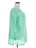 Catalina 100% Polyester Teal 3/4 Sleeve Blouse Size 2X - photo 4