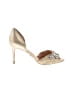Badgley Mischka Gold Heels Size 9 1/2 - photo 1