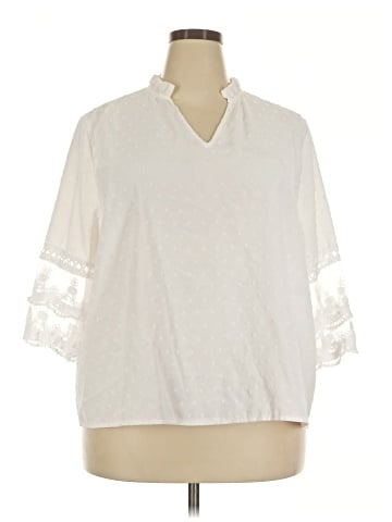 Unbranded 3/4 Sleeve Blouse (view 1)