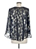 Lilly Pulitzer Blue 3/4 Sleeve Blouse Size M - photo 2