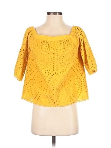 BCBGMAXAZRIA 3/4 Sleeve Blouse (view 1)