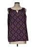Dana Buchman 100% Polyester Purple Sleeveless Blouse Size L - photo 1