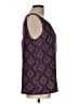 Dana Buchman 100% Polyester Purple Sleeveless Blouse Size L - photo 4