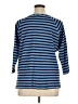 Chaps Blue 3/4 Sleeve Top Size XL - photo 2