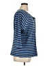 Chaps Blue 3/4 Sleeve Top Size XL - photo 4