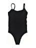 OQQ Black Bodysuit Size S - photo 1