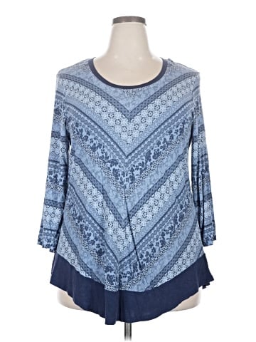 Croft & Barrow 3/4 Sleeve T-Shirt (view 1)