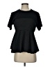 OPAQUE.CLIP Black Short Sleeve Top Size S - photo 1