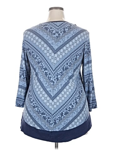 Croft & Barrow 3/4 Sleeve T-Shirt (view 2)