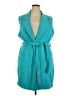 Ashley Stewart Teal Vest Size 18 - photo 1