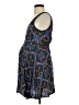 Hatch Argyle Blue Cocktail Dress Size XS Maternity (0) - photo 5