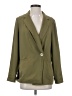 Topshop 100% Polyester Green Blazer Size 2 - photo 1