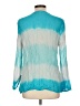 MICHAEL Michael Kors Teal Long Sleeve Blouse Size 12 - photo 2