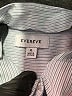 Evereve 100% Cotton Blue 3/4 Sleeve Button-Down Shirt Size XL - photo 7