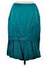 Badgley Mischka Solid Teal Formal Skirt Size 4 - photo 2