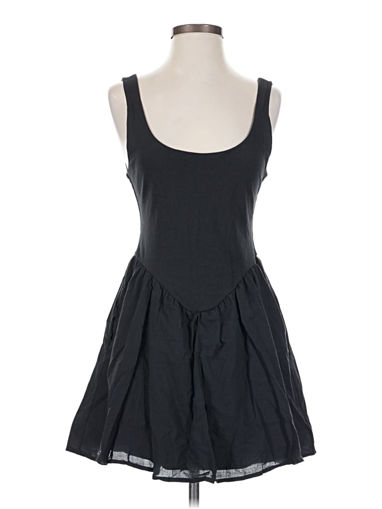 Pre-owned Silence And Noise Casual Dress In Black