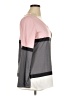 Unbranded 100% Polyester Color Block Pink 3/4 Sleeve T-Shirt Size XL - photo 4