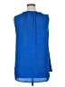 Vince Camuto 100% Polyester Blue Sleeveless Blouse Size XL - photo 2