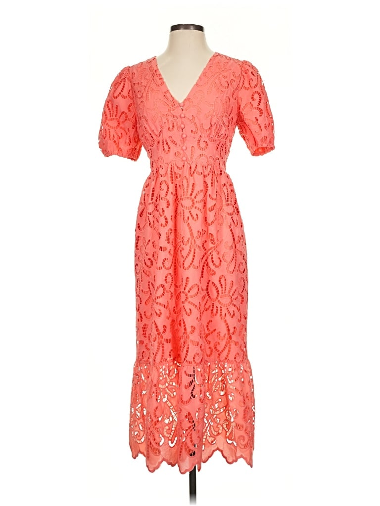 Pre-owned Adelyn Rae Cocktail Dress In Orange