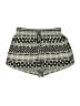 James 100% Polyester Print Ivory Shorts Size M - photo 1
