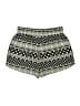 James 100% Polyester Print Ivory Shorts Size M - photo 2