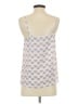Equipment 100% Silk Silver Sleeveless Silk Top Size XS - photo 2
