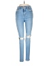 Levi's Hearts Blue Jeans Size 25 waist - photo 1