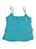 Miraclesuit Teal Blue Swimsuit Top Size 12 - photo 1
