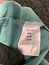 Unbranded 100% Polyester Teal Long Sleeve Blouse Size L - photo 8