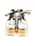 Via Pinky Collection Metallic Silver Wedges Size 8 - photo 2