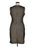 Gibson Latimer Houndstooth Black Cocktail Dress Size 14 - photo 2