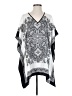 MICHAEL Michael Kors 100% Recycled Polyester Silver Kimono Size S - photo 1