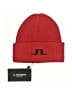 J.Lindeberg 100% Wool Red Beanie One size - photo 1