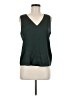 Quince 100% Polyester Green Sleeveless Blouse Size M - photo 1