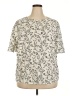 A New Day Ivory Short Sleeve Top Size 2X - photo 1